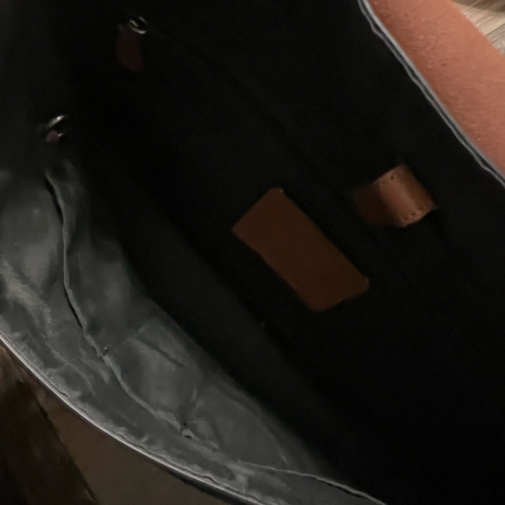 Coach Hudson Leather Messenger Bag - Picture 4 of 9